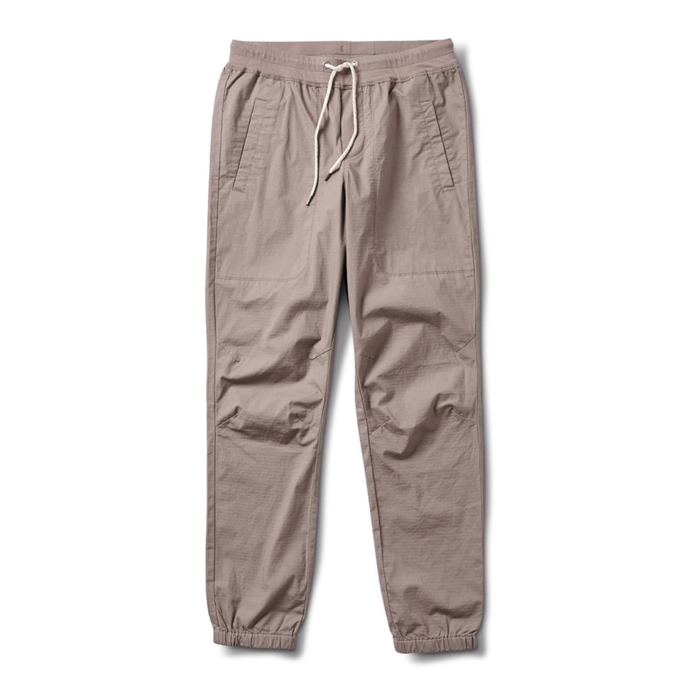 Vuori Men's Joggers in Taupe